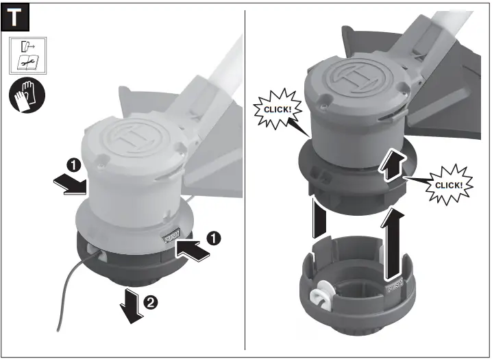 BOSCH 36V-33 Cordless Brushless Grass Trimmer - Fig13