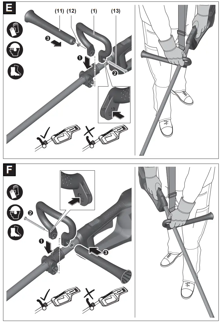 BOSCH 36V-33 Cordless Brushless Grass Trimmer - Fig3
