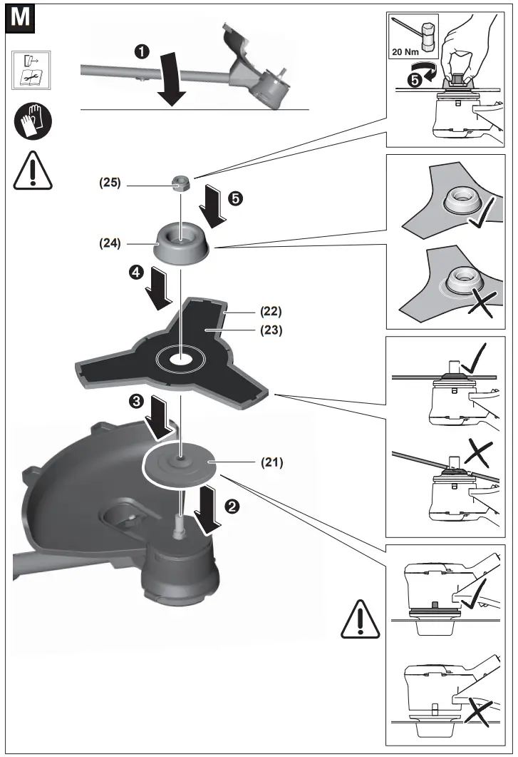 BOSCH 36V-33 Cordless Brushless Grass Trimmer - Fig8