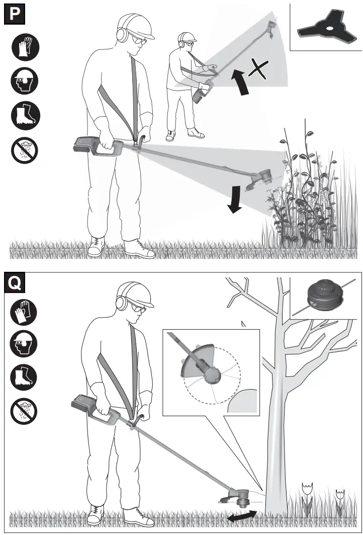 BOSCH 36V-33 Cordless Brushless Grass Trimmer - Icon24