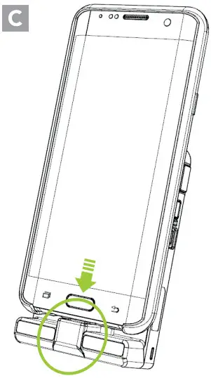 KOAMTAC KDC470 OtterBox uniVERSE Case Adaptor - Charging Cradle