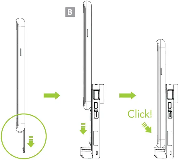 KOAMTAC KDC470 OtterBox uniVERSE Case Adaptor - Removable Accent