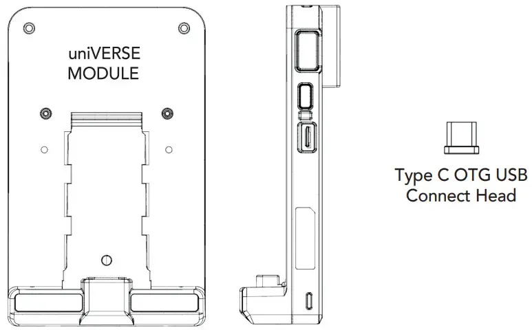 KOAMTAC KDC470 OtterBox uniVERSE Case Adaptor - in the box