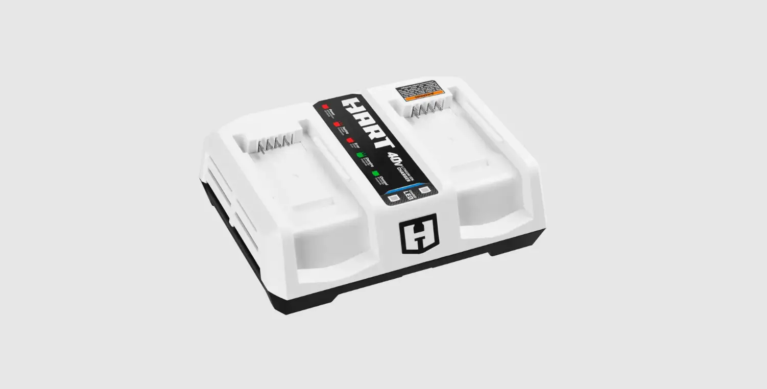 Hart Hlcg03 40v Dual Port Fast Charger Instruction Manual