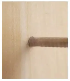 NESTFAIR MDR7721B Square Framed Hanging Wall - Drill