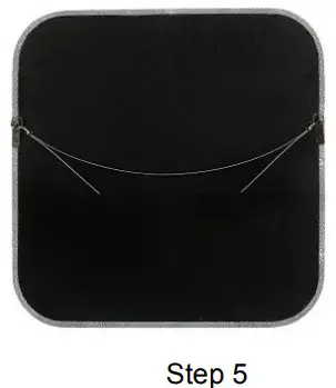 NESTFAIR MDR7721B Square Framed Hanging Wall - PREPARATION 1