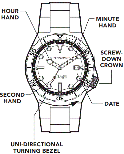 SPINNAKER SP-5083-DD Automatic Watch-FIG1