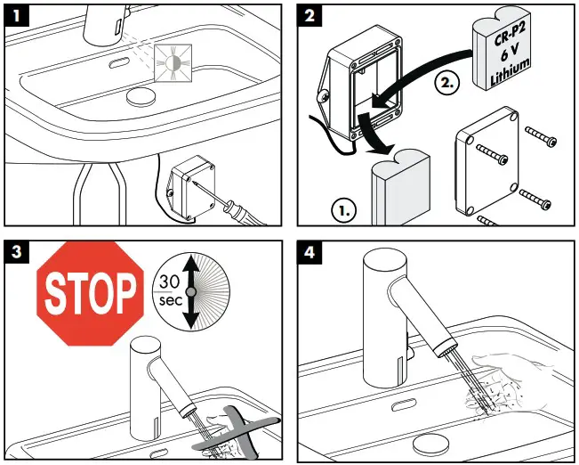 hansgrohe AXOR STARCK Electronic Basin Mixer - overview 11