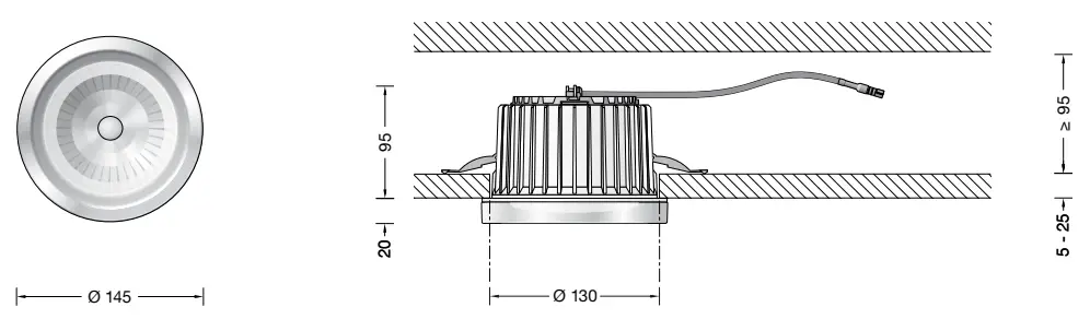 BEGA-50687-LED-Recessed-Ceiling-Downlight-for-Indoor-Use-fig-1