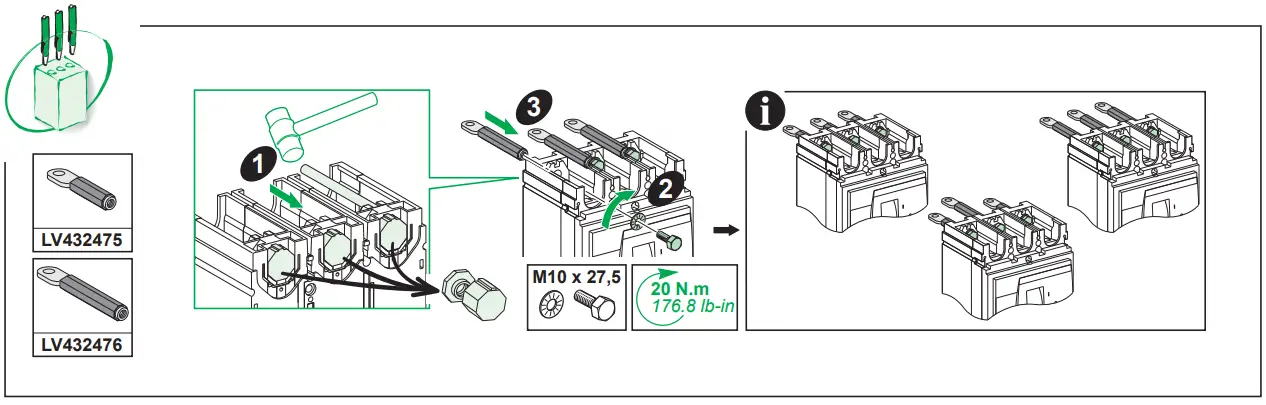Schneider Electric NSX630N Circuit Breakers - Figure 3