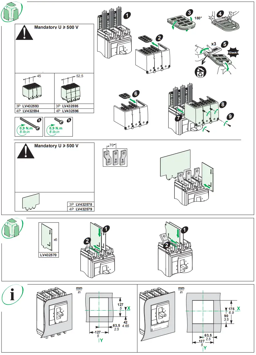 Schneider Electric NSX630N Circuit Breakers - Mandatory for performance 3
