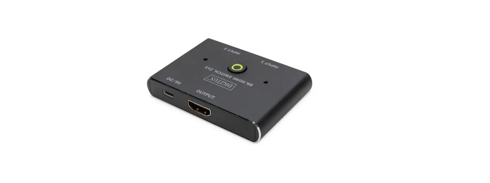 Digitus Ds-45341 2x1 8k Hdmi Switch Installation Guide Digitus Ds-45341 2x1 8k Hdmi Switch Installation Guide