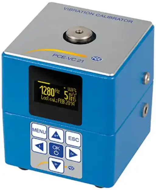 PCE-VC 21 Portable Shaker Vibration Calibrator