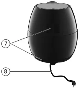 MEDION-MD-17320-Hot-Air-Fryer-fig-2