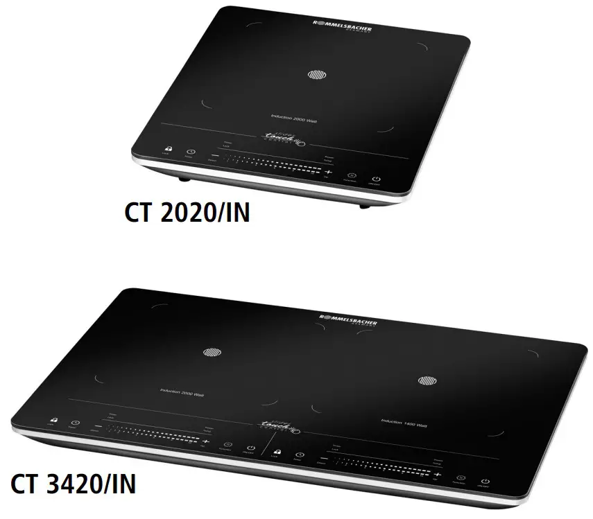 ROMMELSBACHER CT 2020 IN Induction Cooktops