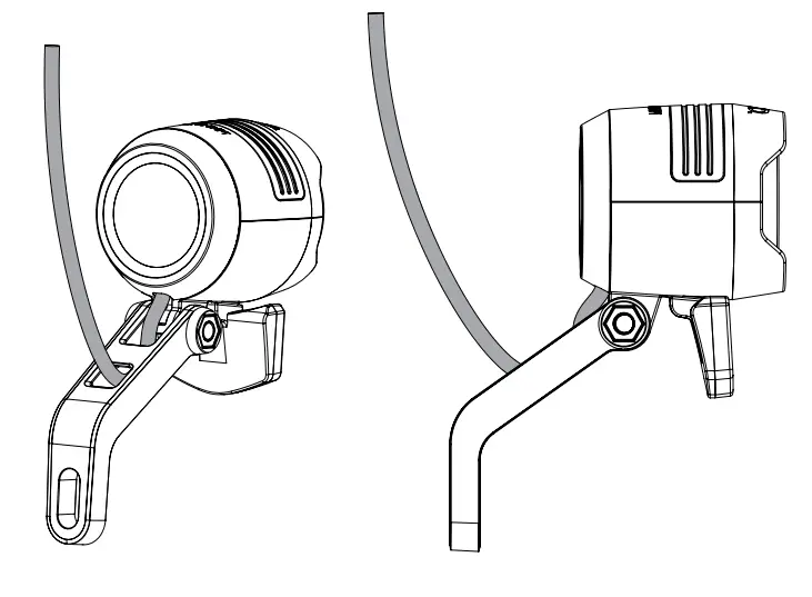 BOSCH PRO E60 Front Light - Cable Routing