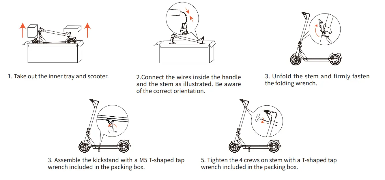 INMOTION CLIMBER Electronic Scooter - Packing 2