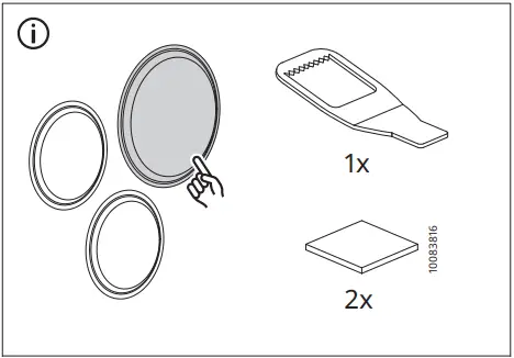 IKEA GALLERISKOG Wall Decoration B2a
