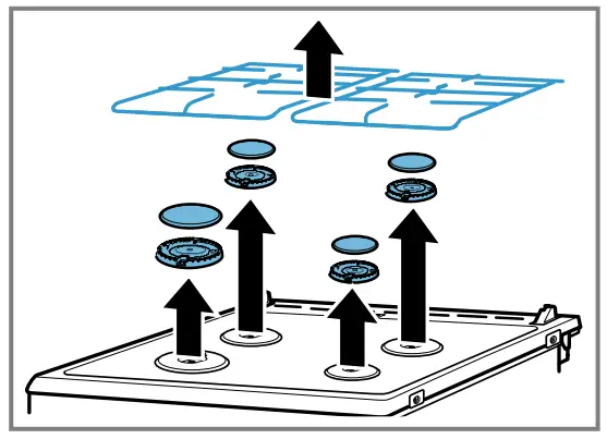 BOSCH HGB320E50M Free Standing Cooker - fig45