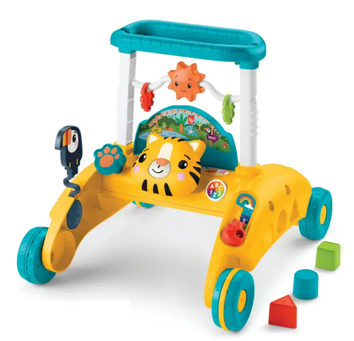 fisher-price HMJ55 2-Sided Steady Speed Tiger Walker