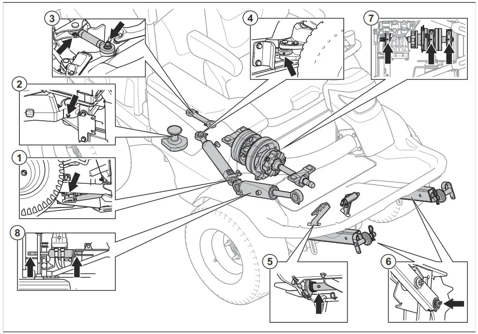 Gusqvarna P 535HX Ride On Mowers - fig 58
