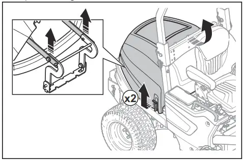 Gusqvarna P 535HX Ride On Mowers - fig 78