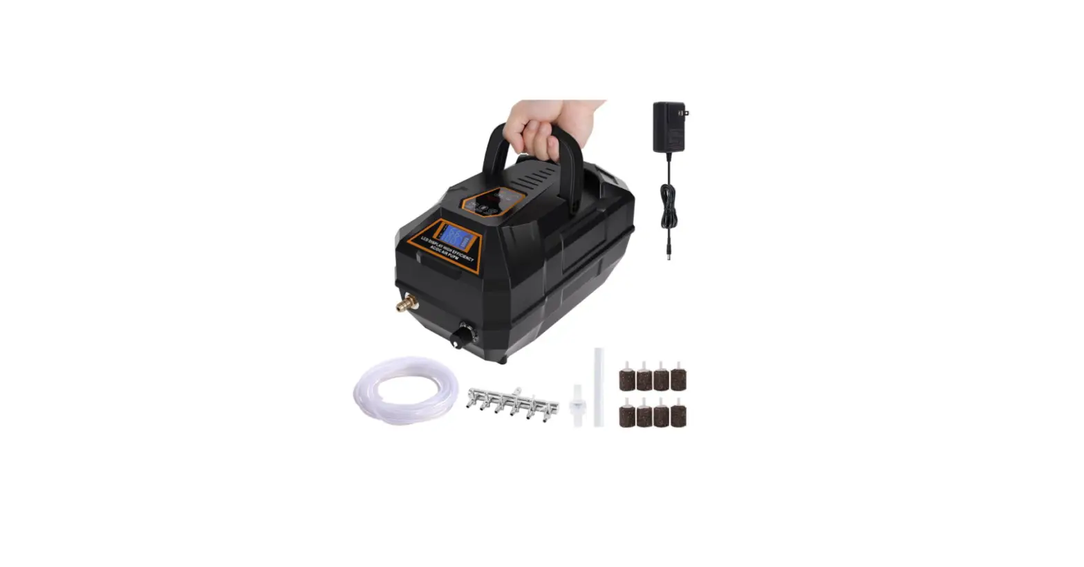 Hygger Hg067 High Efficiency Ac Or Dc Air Pump User Manual