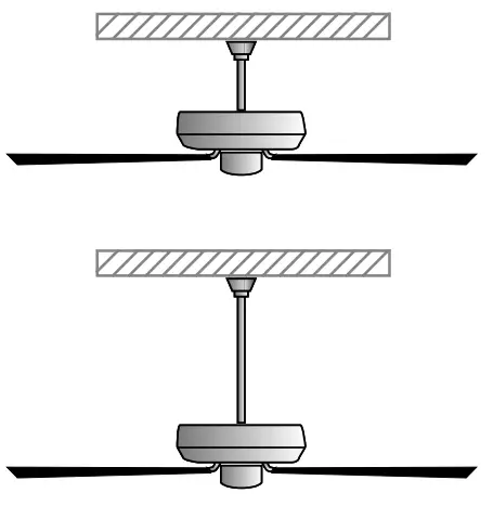 downrod installation