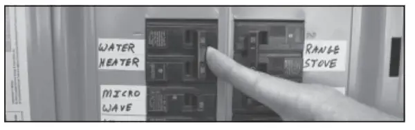 Unbranded 100354544 Residential Electronic Thermostat Electric Water Heater - Circuit Breaker3