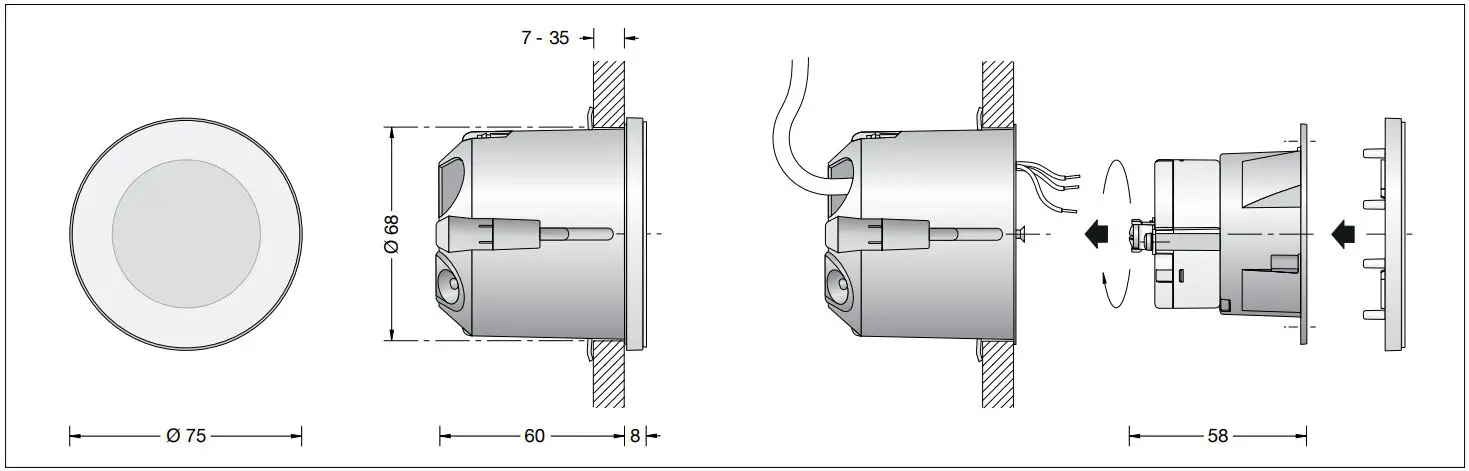 BEGA-50-284-2-Recessed-Wall-Luminaire-for-Indoor-Use-1