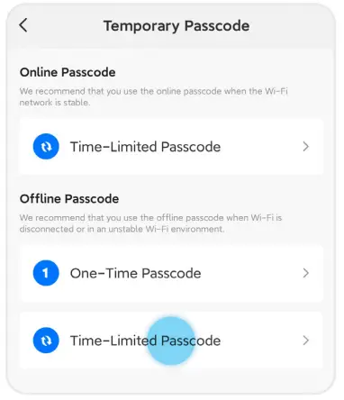 P42 Blusafe Smart App - passcode 13