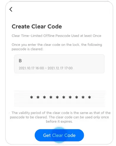 P42 Blusafe Smart App - passcode 17
