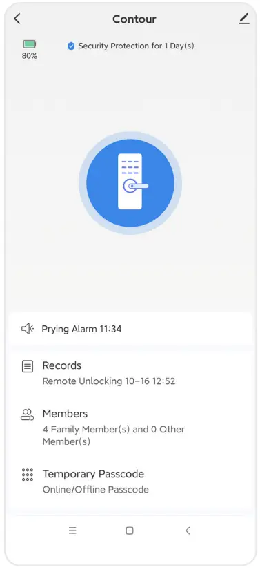 P42 Blusafe Smart App - passcode 21