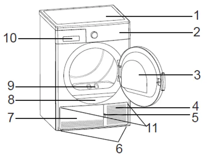 HEINNER-HCD-V8T1CHB-Condenser-Dryer-fig-2