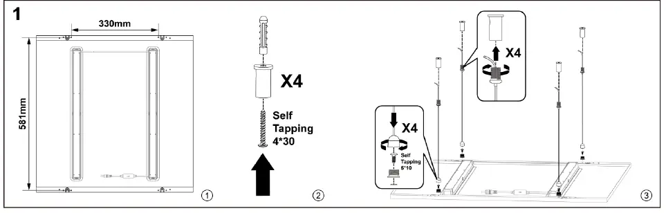 Kosnic-NEV2328-SCT-Nevis-LED-Panel-FIG-3