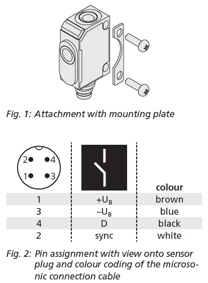 microsonic zws-15 Ultrasonic Proximity Switch with One Switching Output-FIG-1