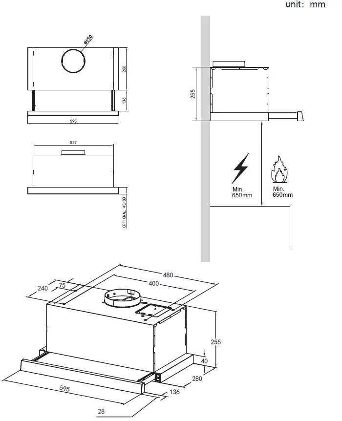 Astivita SHOOD60M Cooker Hood 6