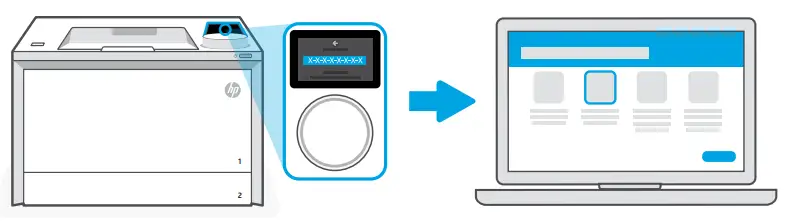 hp 4203dw LaserJet Pro Printer - Pair printer