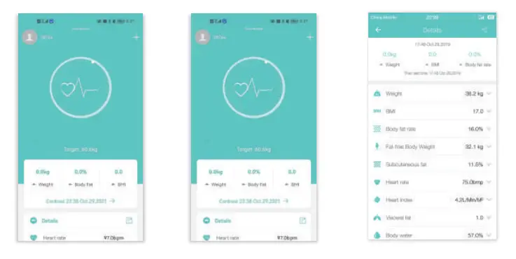 FIRINER FIRIN-001 Scale for Body Weight and Fat - scal