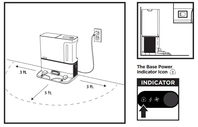 Shark RV2500 Robot Vacuum - BASE SETUP