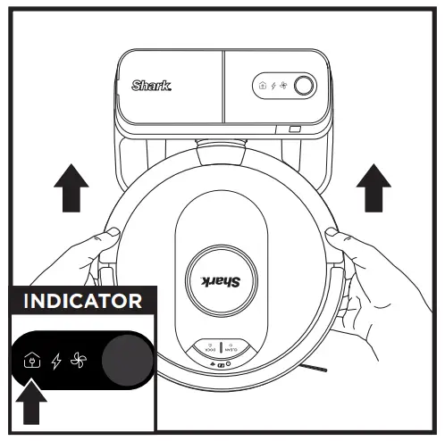 Shark RV2500 Robot Vacuum - CHARGING