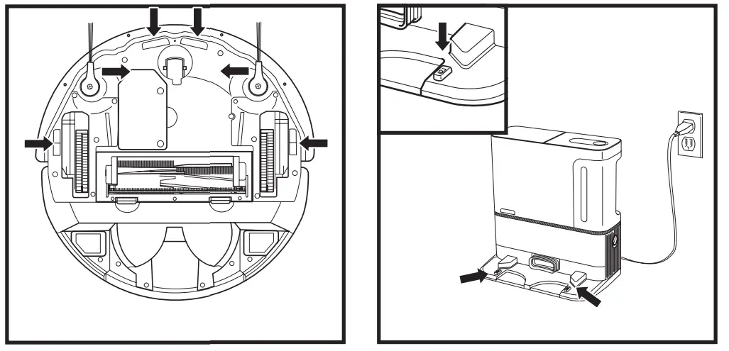 Shark RV2500 Robot Vacuum - CLEAN SENSORS