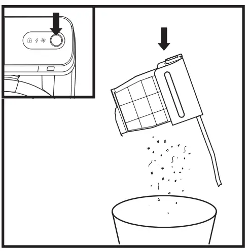 Shark RV2500 Robot Vacuum - DUST BIN