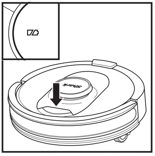 Shark RV2500 Robot Vacuum - ROBOT BATTERY