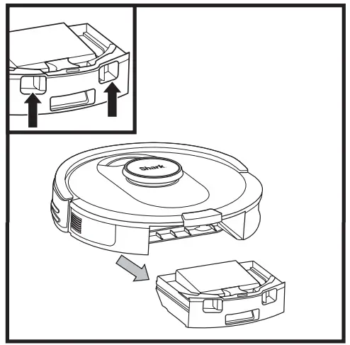 Shark RV2500 Robot Vacuum - ROBOT DUST