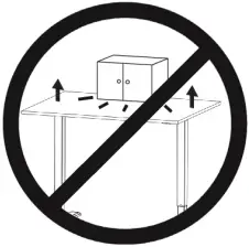 V I V O DESK-E-T55B 2 Tier Electric Height Adjustable Desk B10