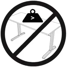 V I V O DESK-E-T55B 2 Tier Electric Height Adjustable Desk B9