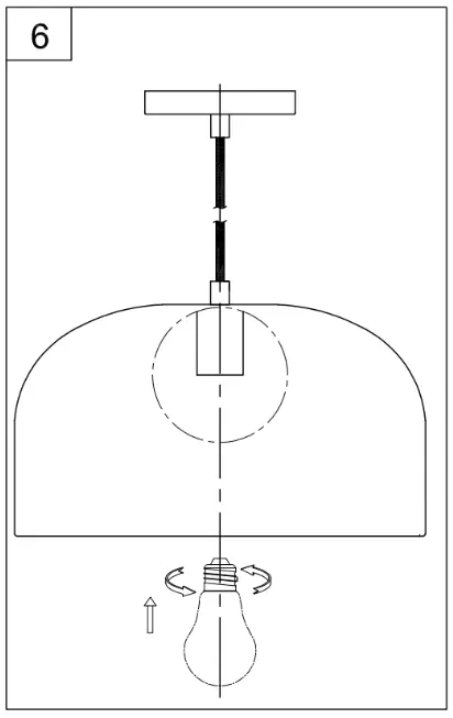 PROGRESS LIGHTING P500388-197 Arriccio 14 Inch 1 Light White Plaster Round Shaded Pendant Light - Assembly5