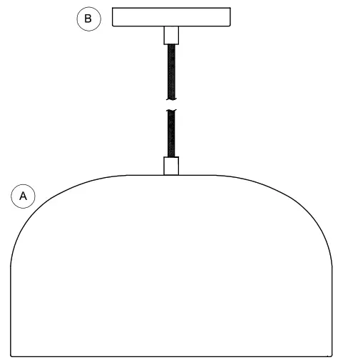 PROGRESS LIGHTING P500388-197 Arriccio 14 Inch 1 Light White Plaster Round Shaded Pendant Light - Package Contents