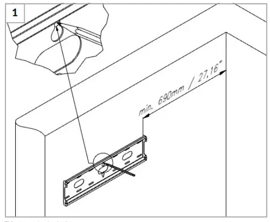 iiyama MDWM6080 Monitors - back plate